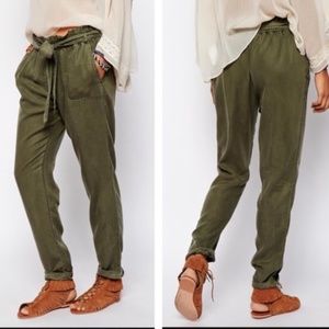 Olive Green Abercrombie & Fitch Pants